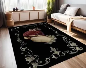 Horror Rug, Gothic Rug, Vampire Rug, Movie Rug, Scary Rug, Salon Rug, Salon Carpet, Home Decor Carpet, Video Rug, Large Rug, Fantastic Rug,