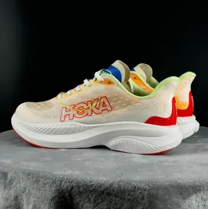 Who’s wearing bright multi-tone running shoes for spring training runs?