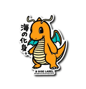 B-SIDE LABEL Pokémon Dragonite Graphic Vinyl Sticker