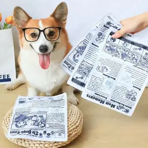 Dog Toy Crinkle & Squeak Newspaper Interactive Fun for Puppies