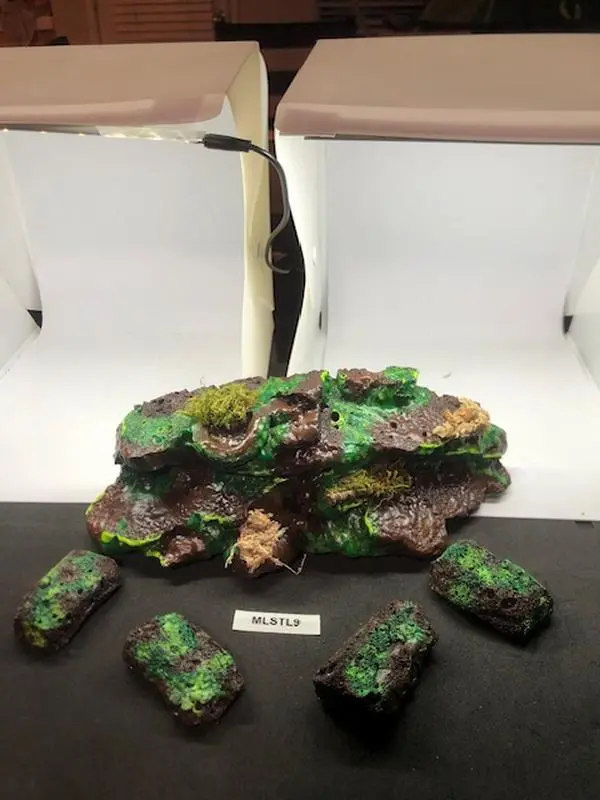 Reptile Large Sub Tropical  Magnetic Rock Ledges For Terrariums And Cages