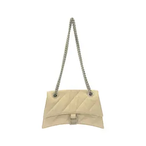 Pre-owned Balenciaga Other Shoulder Bags Crush Small Chain Leather Shoulder Bag