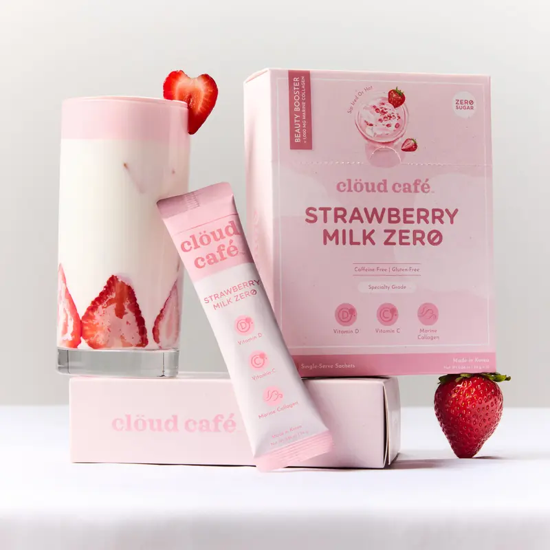Strawberry Milk Zero (Collagen-Infused)