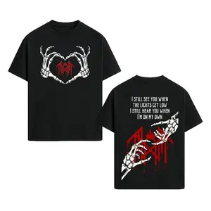 Unisex Fit Washed T-Shirt Sleep Token Graphic T-Shirt Rock Merchandise Top Men'S And Women'S Clothing Rock Band Shirt Retro Music Tee Vintage Casual Short Sleeve T-Shirt For Daily Weart