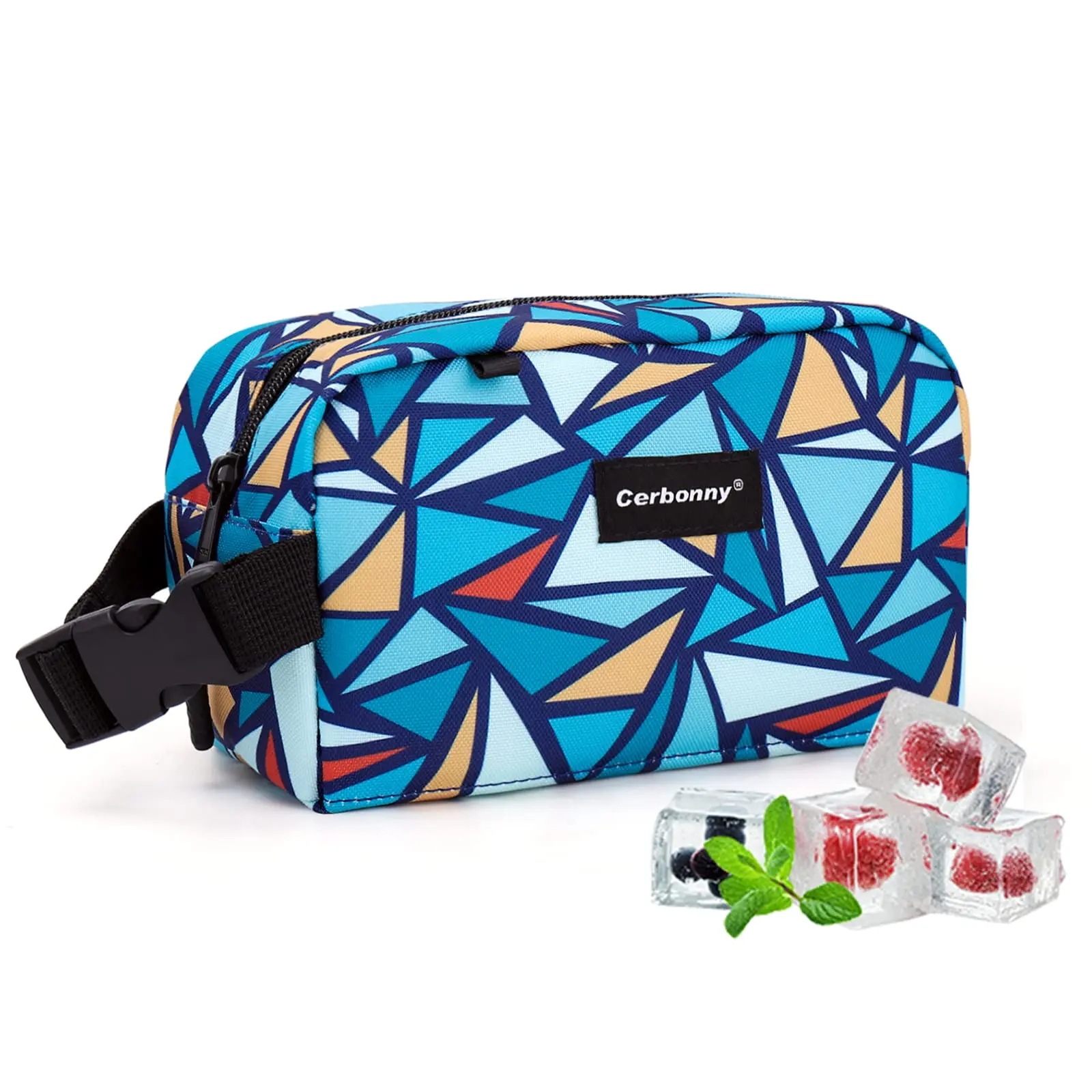 CERBONNY Freezable Bag for Men – Perfect Gift for Father or Boyfriend - Mini Cooler Bag - Small Snack Bag - 3 Cans Capacity summervibes