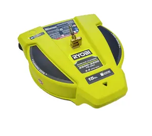 RYOBI 15 in. 3400 PSI Pressure Washer Surface Cleaner with Caster Wheels RY31SC15