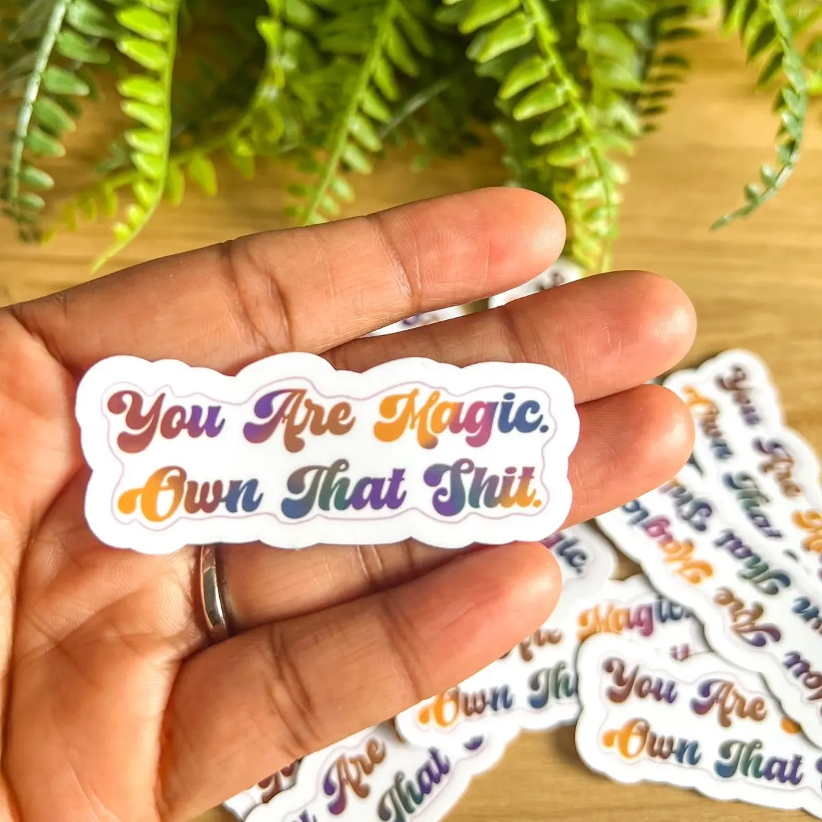 You Are Magic Vinyl Sticker vinyl sticker junk journal You Are Magic Vinyl Sticker vinyl sticker junk journal