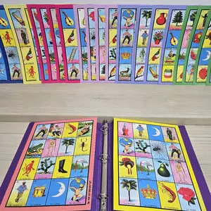 56 Mega Jumbo Loteria Cards - NO REPEATS