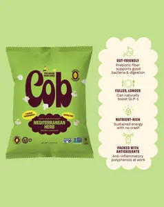 Mediterranean Herb Corn-Free Popcorn