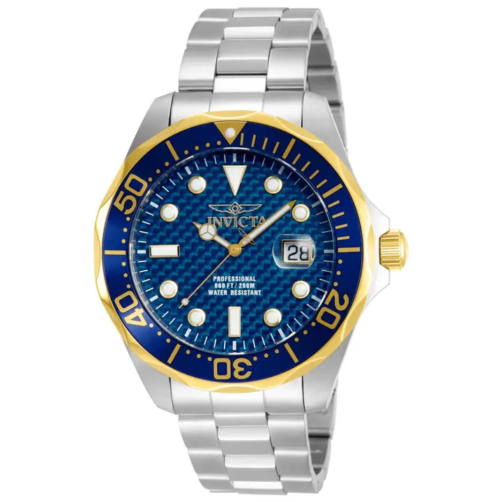 Invicta Grand Diver Men's Dive Watch - 47mm, Water Resistant, Steel Strap (ZG-12566)