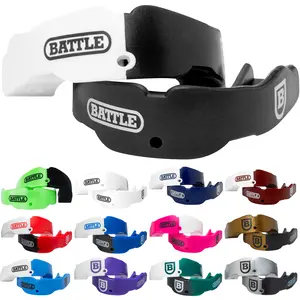 Battle Sports Adult Football Mouthguard 2-Pack with Straps