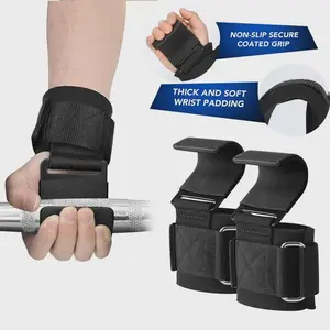 club soccer cleats Lifting Hooks Wrist Straps 1000LB Capacity Anti Slip Grip for Deadlifts Powerlifting CrossFit Strength Training Gym Weightlifting Gear with Non-Slip Secure Coated Grip and Thick Soft Wrist Padding