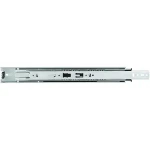 22 Inch Side Mount Full Extension Drawer Slide, Model 8400P-22, 2 Pack Drawer Slides for Cabinet Drawer Installation and Replacement