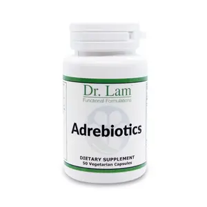Dr. Lam Adrebiotics – 25 Billion CFU Probiotic Formula for Digestive & Immune Support | 50 Veg Capsules