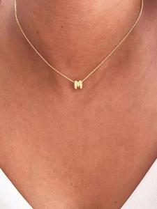 personalized bubble initial letter pendant necklace for women, gifts for girlfriend, stainless steel jewelry for party, daily clothing decor, trendy all-match & exquisite jewelry for women for birthday gift, best mother's day gifts