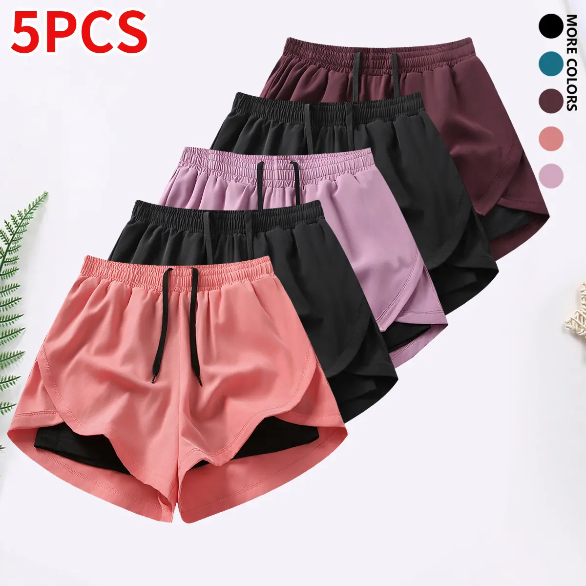 Pink + Black + Purple + Black + Burgundy