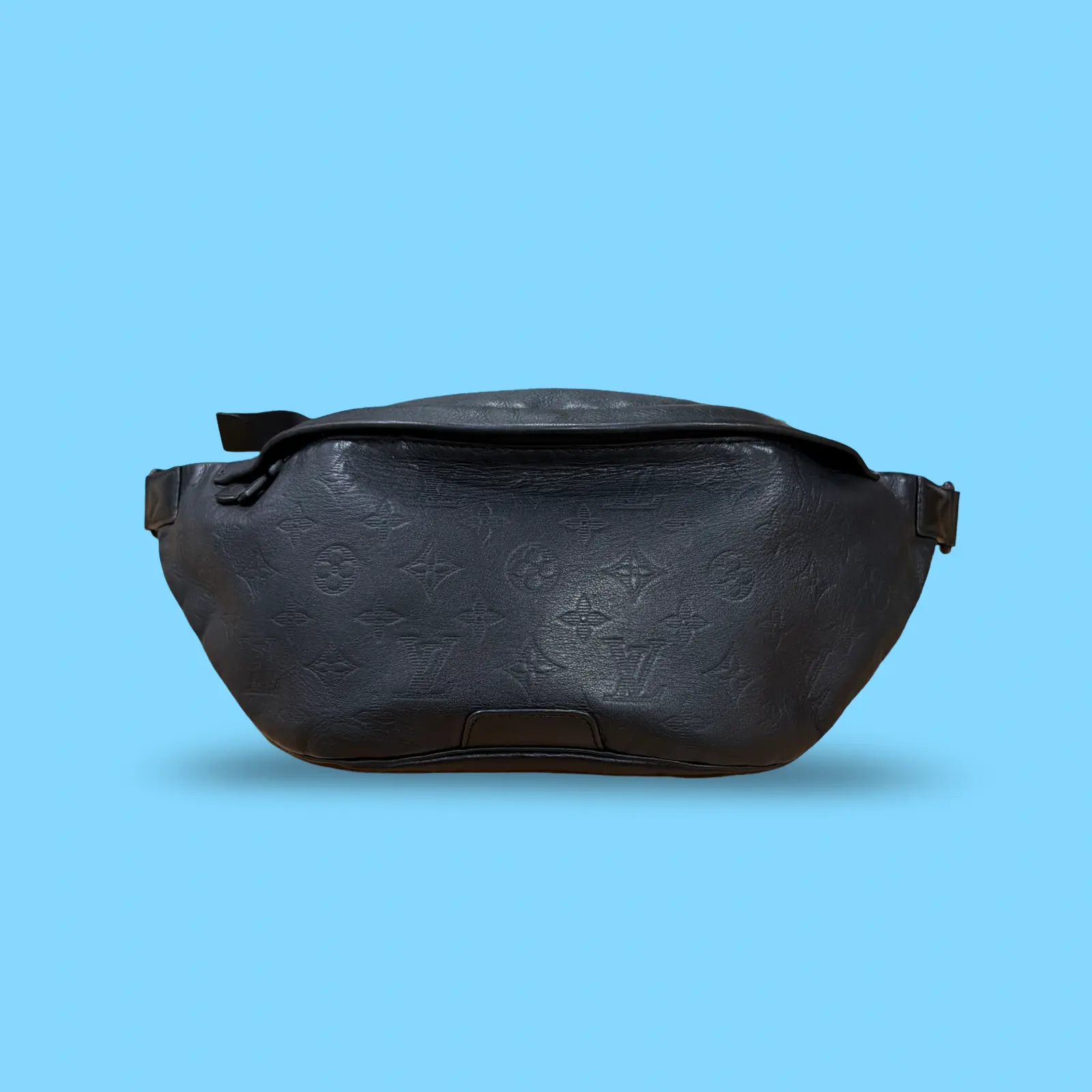 Pre-owned Leather Belt Bags Louis Vuitton Monogram Shadow Discovery Bumbag