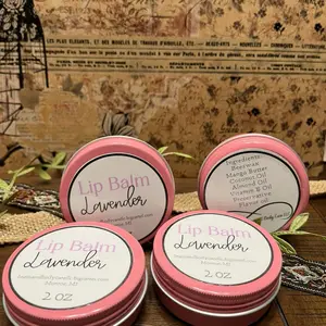 Shea Butter Lip Balm with Beeswax Moisturizer for Body Care Comfort