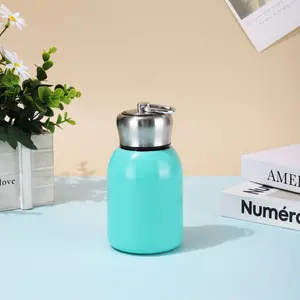 Portable Insulated Mug, Compact Mini Size 10oz Stainless Steel, Modern Simple Design, Essential Winter Hot Drink Cup, Easy Carry