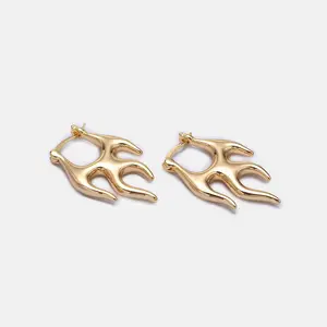 Flaming Fire Earrings