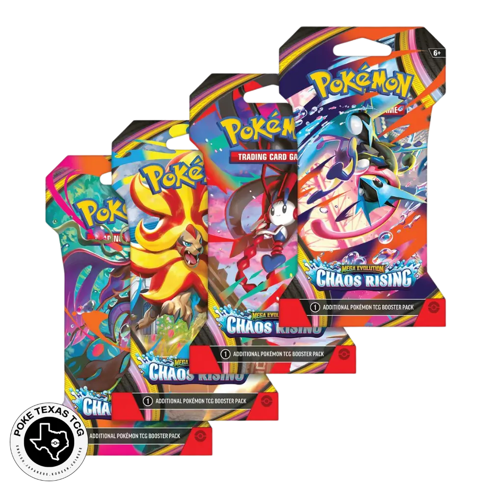 1x Pokemon Chaos Rising Sleeved Booster Pack [English]
