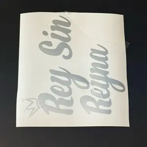 Rey Sin Reyna Decal   Car sticker.