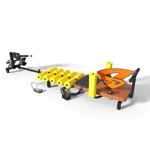 Electric Fitness Full Body Traction Table, Massage Cervical Traction Bench & Lumbar Traction Bed, Home Stretch Decompression Machine for Tension Relief, Lumbar Stretching