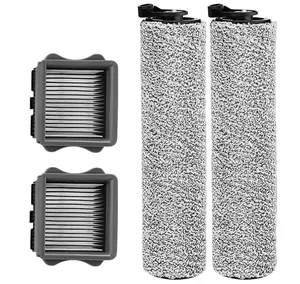 Tineco Replacement HEPA Filter & Brush Roller Kit for iFloor 3 & iFloor One S3 High-Efficiency Dual-Layer Filters Microfiber Rollers Washable Reusable