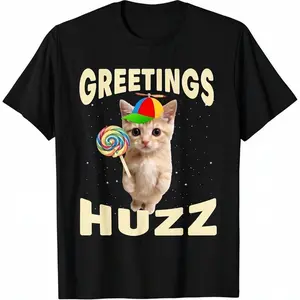 Men's Cotton T-Shirt, Menswear Crew Neck Oversized Short-Sleeve Top with Funny Gen Z Slang Meme Graphics, Loose-Fitting Smooth Anti-Wrinkle, Casual Spring Black Machine-Washable Shirt,summervibes