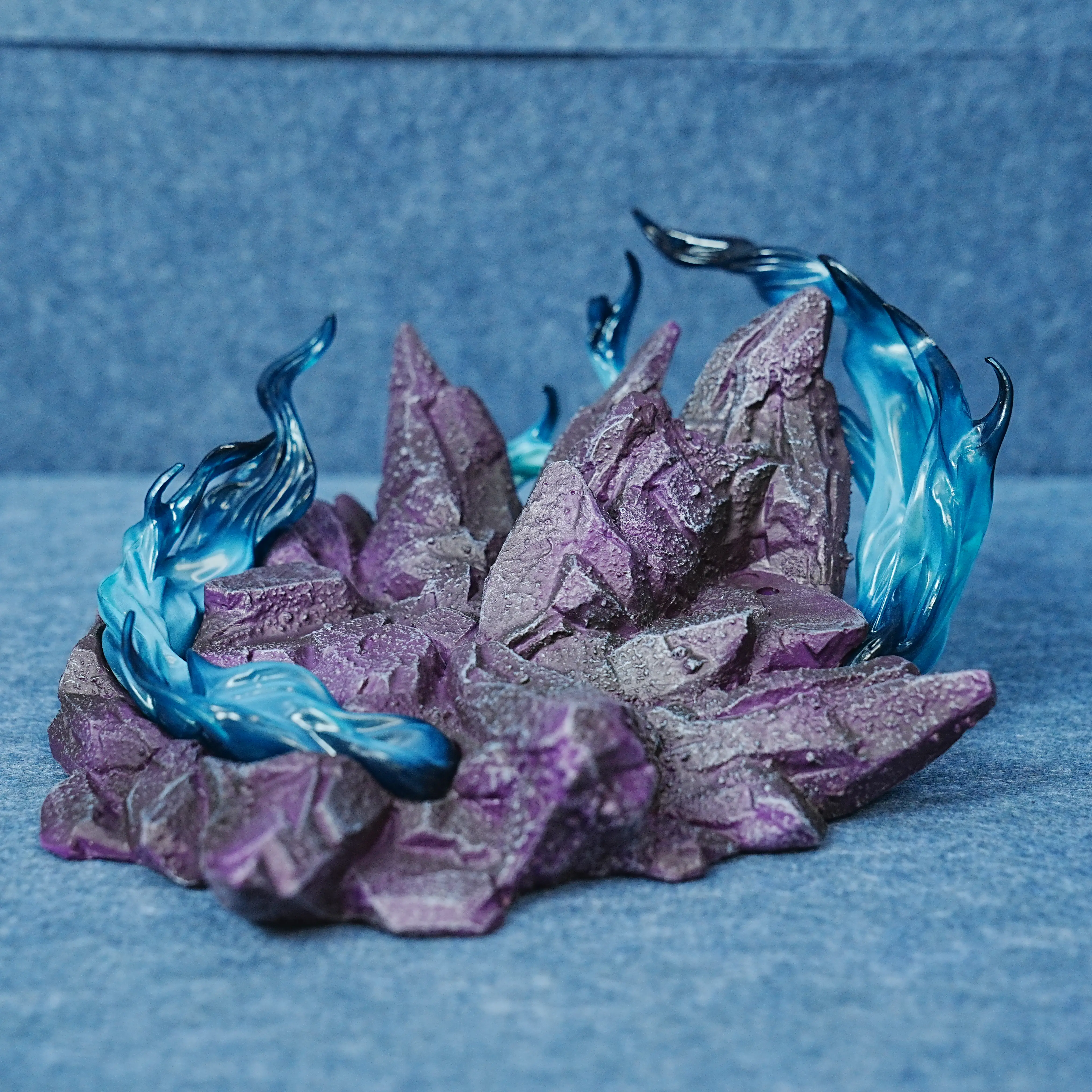 GJ--Rock & Water Texture PVC Display Base