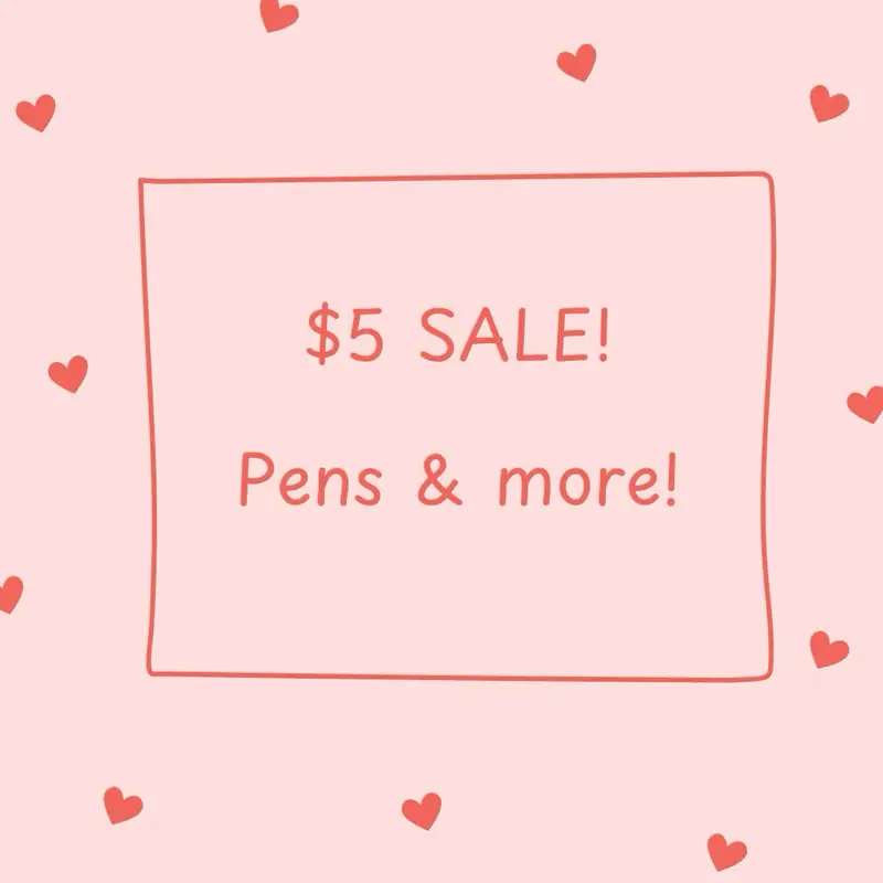 $5 SALE-Pens & more-PICK ON LIVE