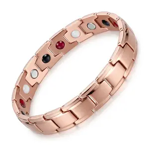 Unisex copper bracelet, 3,800-gauss magnetic bracelet, comes with an adjustment tool, elegant and minimalist adjustable bracelet, Valentine's Day gift