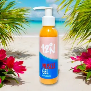 12 Degrees North Muscle Gel for Soothing Relief All Natural Ingredients Body Care Organic