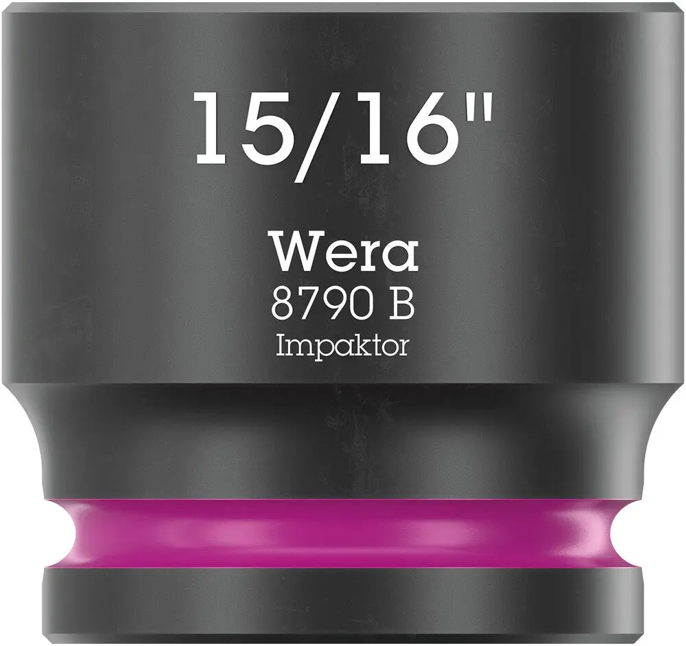 WERA 05005525001 8790 B Impaktor socket with 3/8" drive, 15/16" x 32 mm
