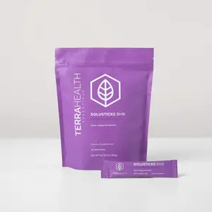 Solusticks BHB Electrolyte Drink Mix | Daily Energy Support | Margarita Mocktail Flavor