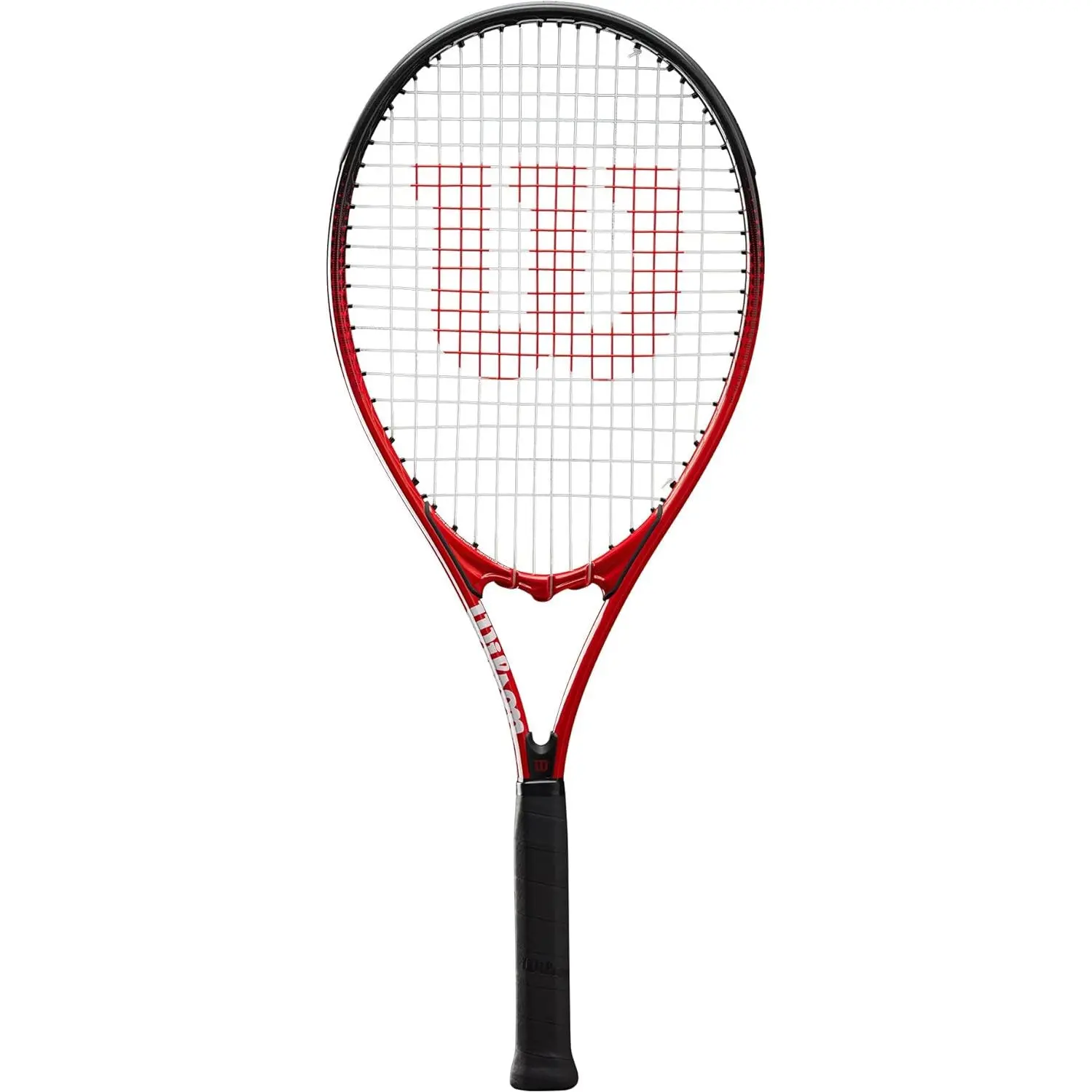 Wilson Pro Staff Precision XL 110 Tennis Racquet (Black/Red)