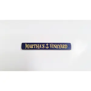 Martha's Vineyard Wood Sign