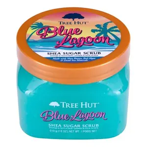 Tree Hut Exfoliante Corporal de Azúcar con Manteca de Karité Blue Lagoon, 18 oz