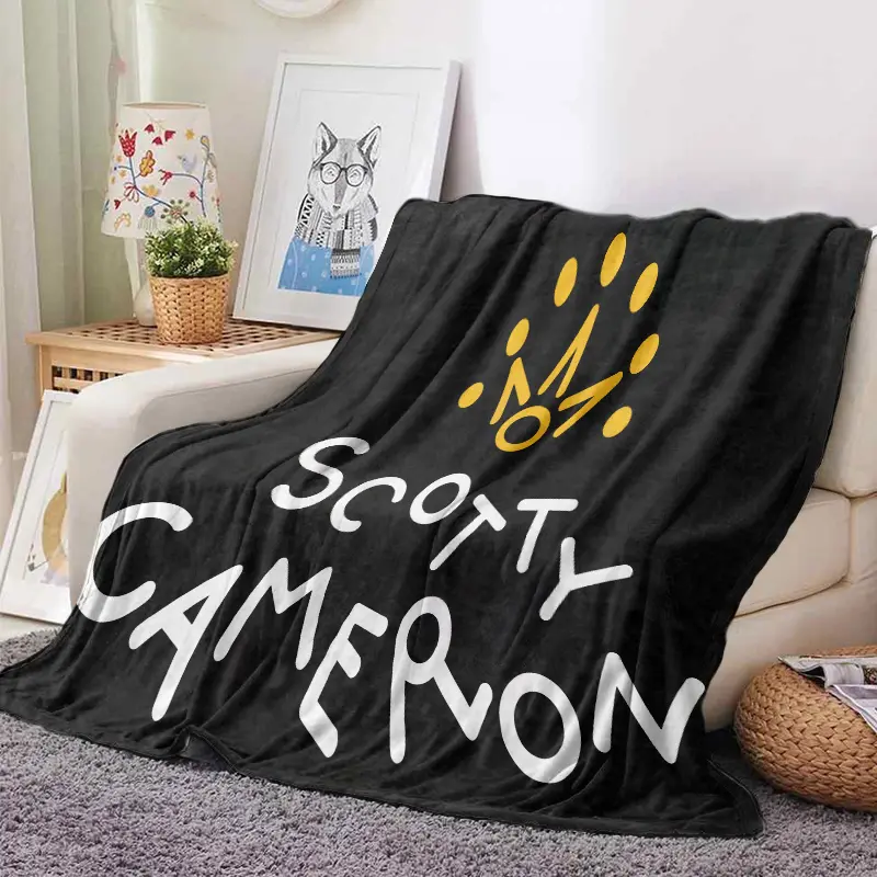 Scotty Camerons Microfiber Blanket Quick Drying Beach Towels Oversized Printing Super Absorbent Pool Towel Blanket