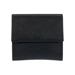 Pre-owned PRADA Calfskin Small Leather Goods Saffiano Leather Coin Case