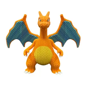 Charizard Knitted - Inspired 3D Printed Collectible