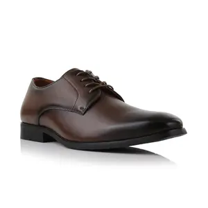 Ferro Aldo Alvin classic square-toe derby dress shoes, in Doppio, Men's Size 6.5 - 13