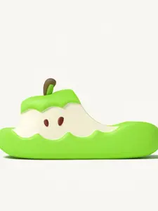 Apple Style Summer New Indoor Outdoor Thick Sole Height Increasing Comfortable Cute Cartoon Women's Shoes