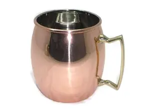 Jiallo 90391 Moscow Mule Mug, Copper Plated
