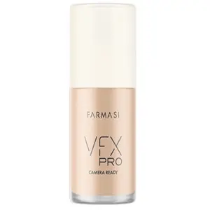 VFX PRO Camera Ready Foundation - Expert Grade Liquid Makeup - Substantial Coverage - Lightweight - All Skin Types - All Skin Tones - Velvety Finish - Vegan - Ask to be Color Matched