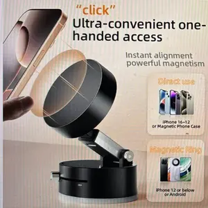 Suction Cup Magnetic Support