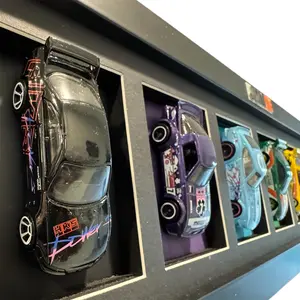 JDM Hot Wheels & Display Frame | Set of 6 | Shelf Display or Wall Mount