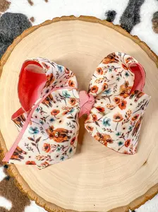 Highland Bloom Double Layer Hair Bow - $8.00