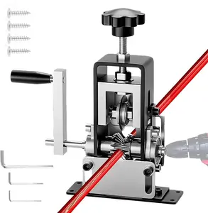 Manual Wire Stripping Machine Gauge Wire 0.06-1 inches,Scrapping Copper Wire Peeler Machine,Drill Powered Hand Crank Wire Stripper Tool for Scrap Copper Recycling