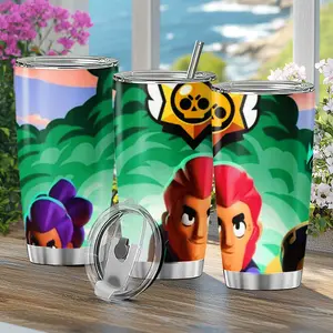 Tumbler How To Play Jessie Brawl Stars The Team Of Brawl 20 30 Oz Coffee Office Steel Travel Iced Insulated Stainless